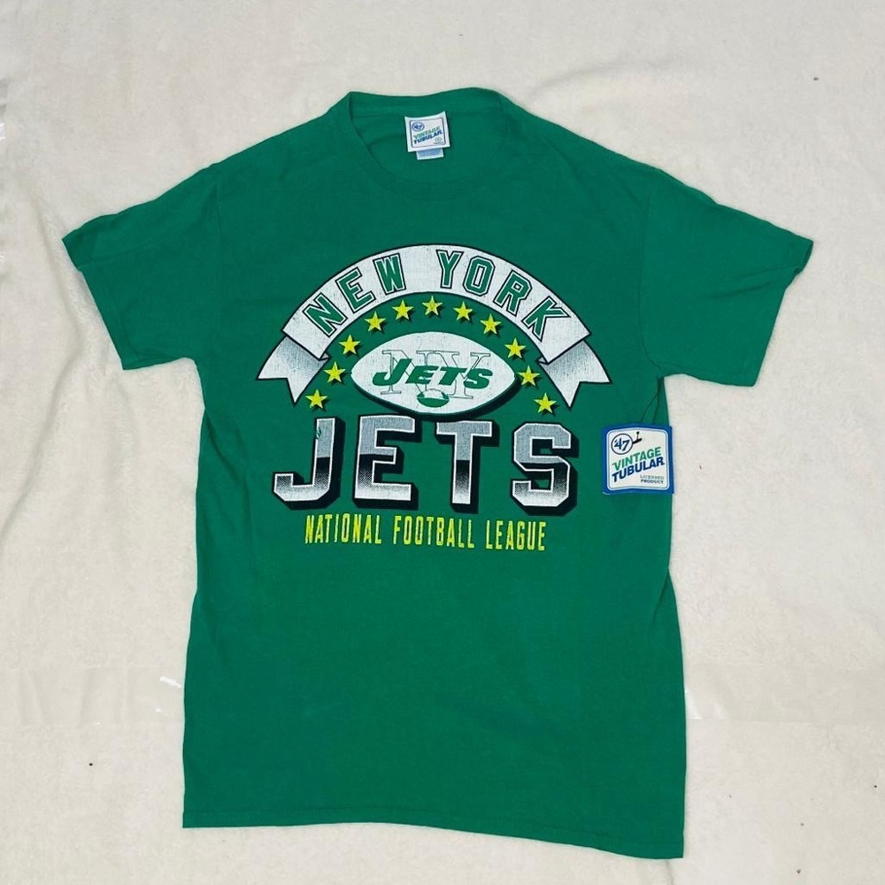 Ny Jets Vintage Retro Shirt 47 Brand